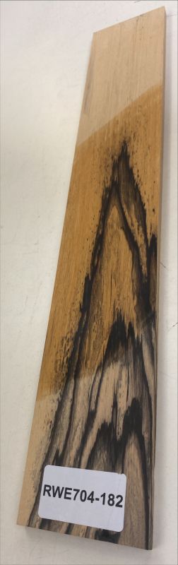 Griffbrett Weißes Ebenholz, 524x73x9mm, Einzelstück #182